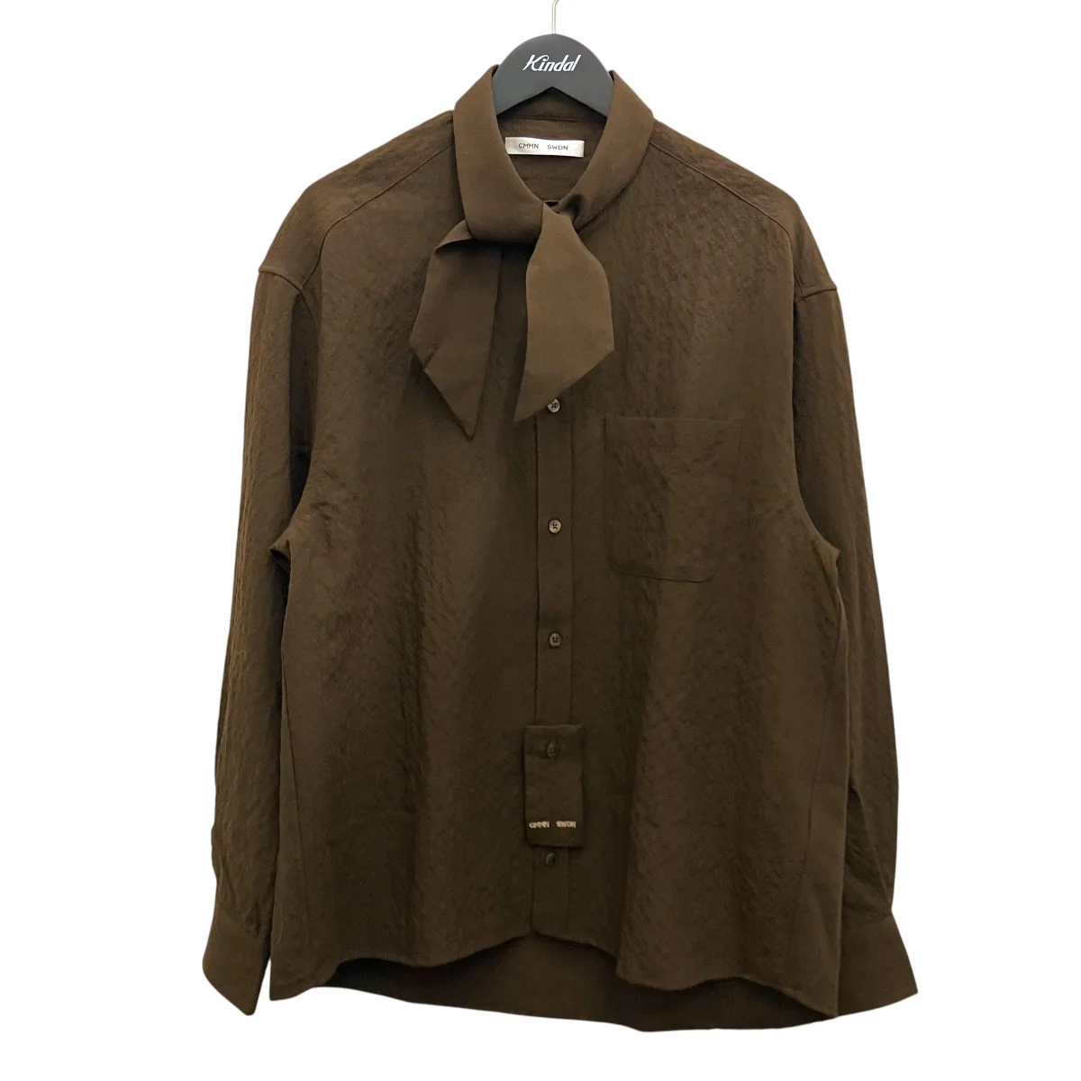 【Poet Scarf Collar Shirt】スカーフカラーシャツ