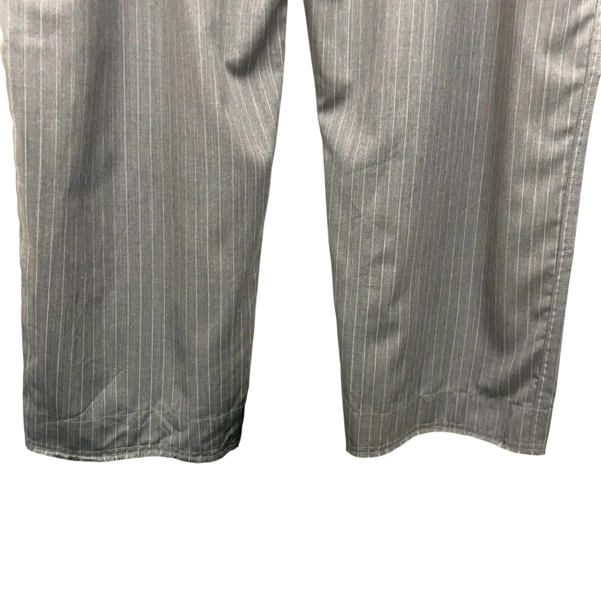 DORMEUILウールストライプワイドパンツCCFA01UNI B - Image 4