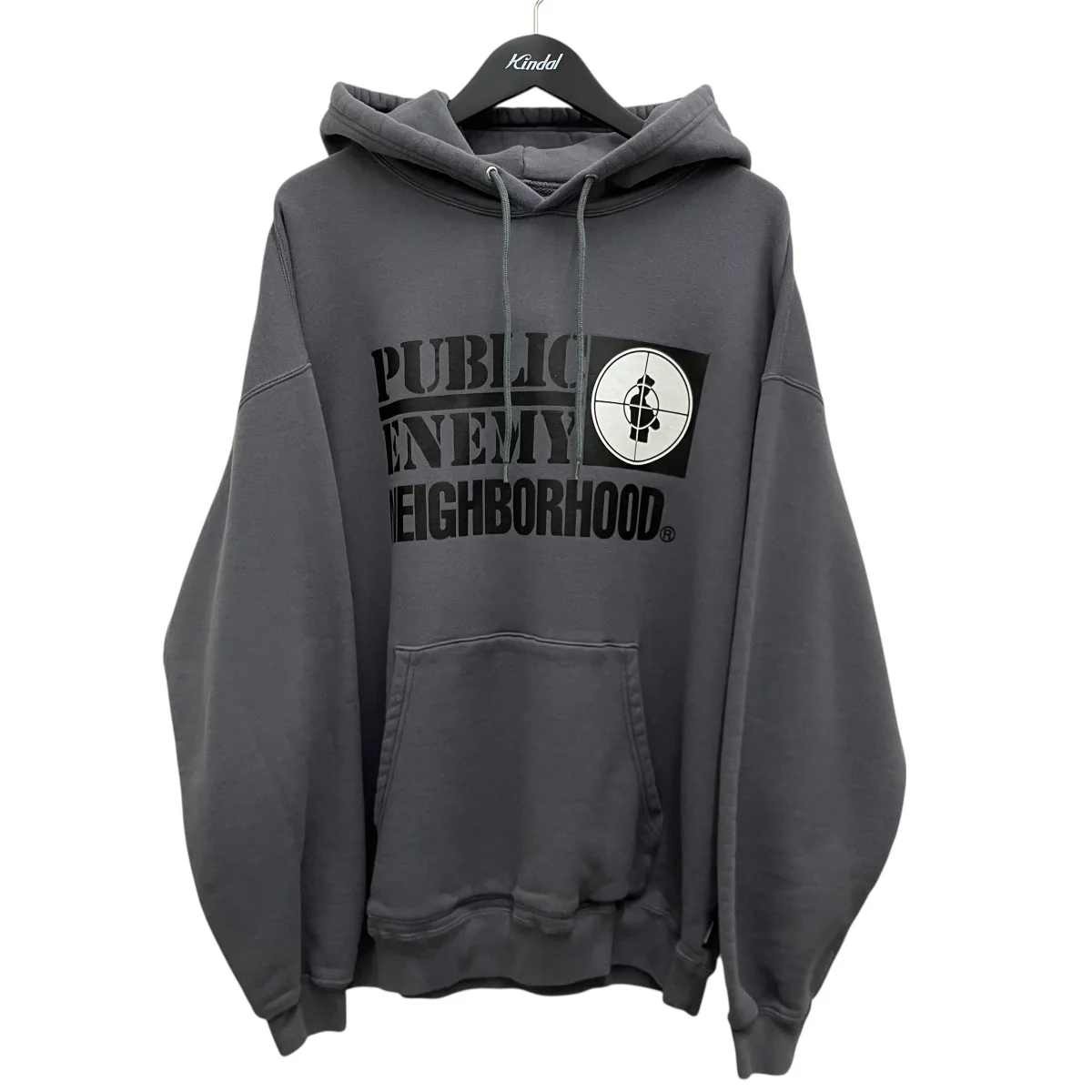 【X PUBLIC ENEMY SWEATPARKA LS】プリントパーカー232UWNH-CSM01