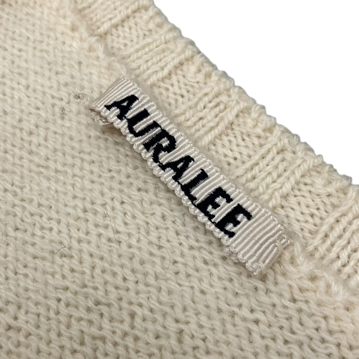 【UNEVEN WOOL CORD KNIT】クルーネックニット - Image 8
