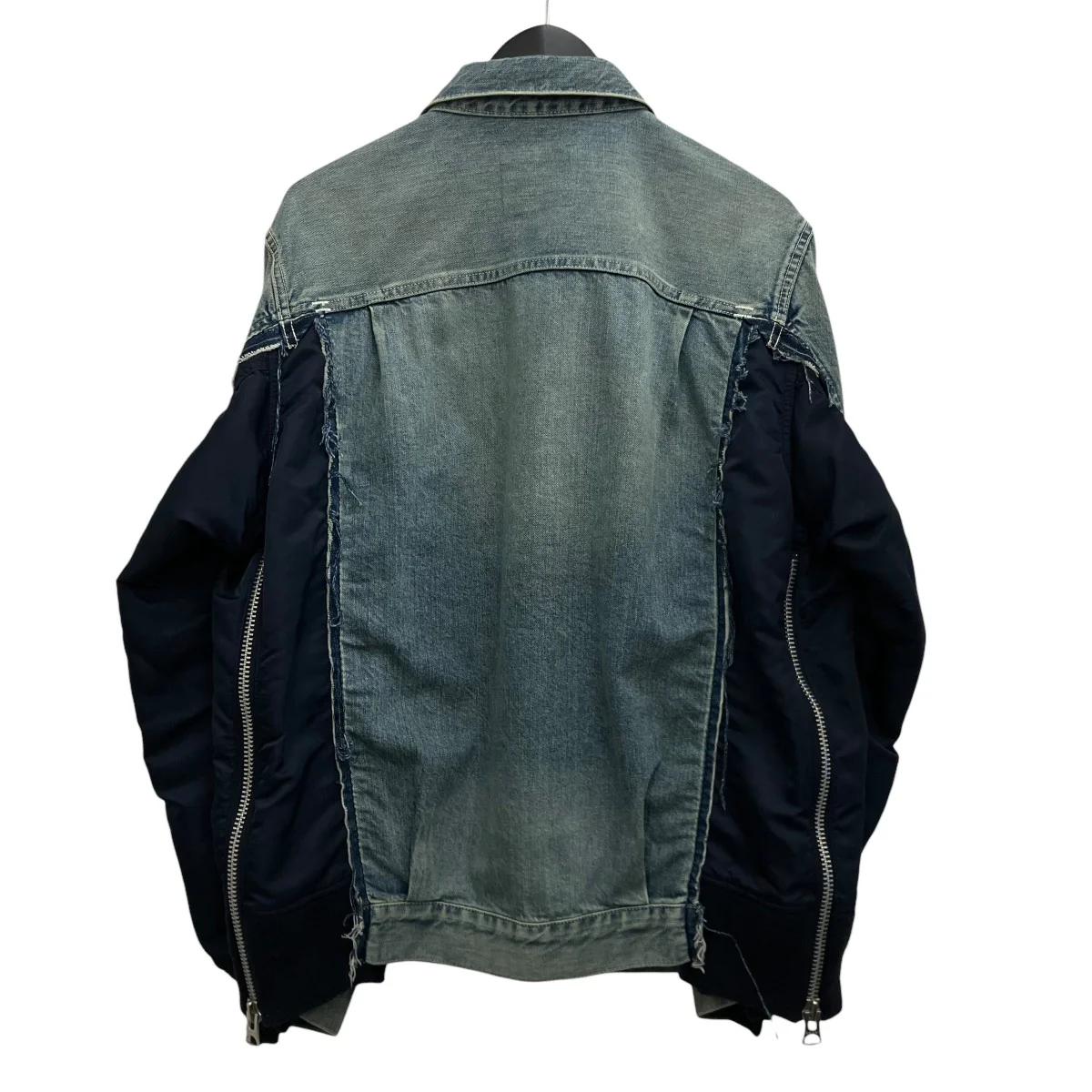 【DENIM MA-1 JACKET】MA-1ドッキングデニムジャケットSCM-022 - Image 2
