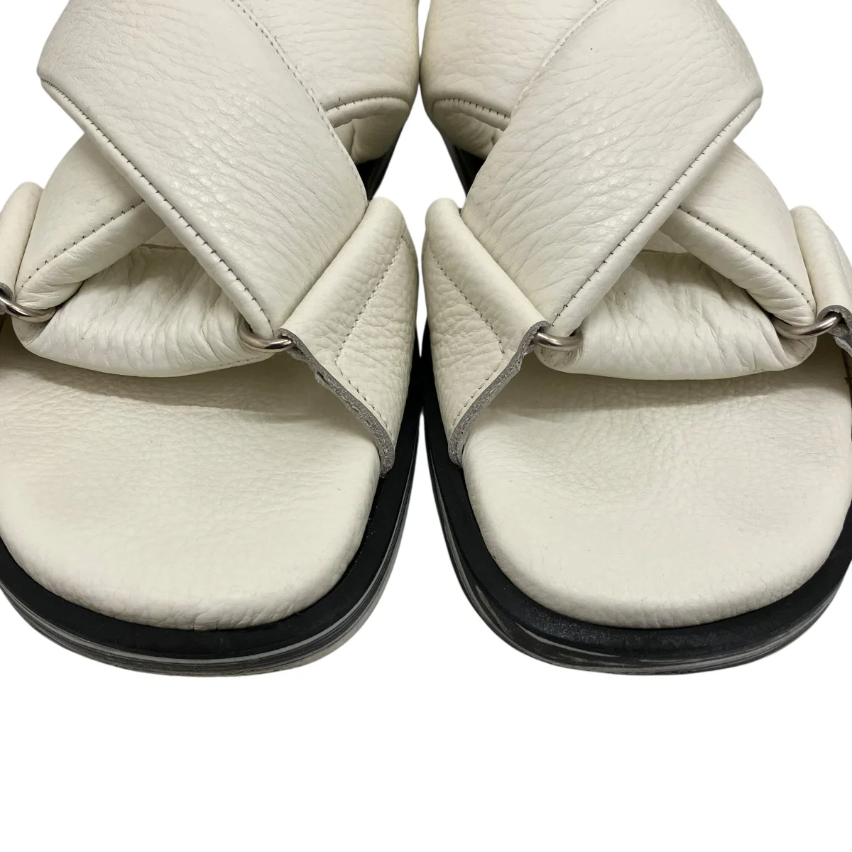 【CROSS STRAP SANDALS】レザーサンダル - Image 7