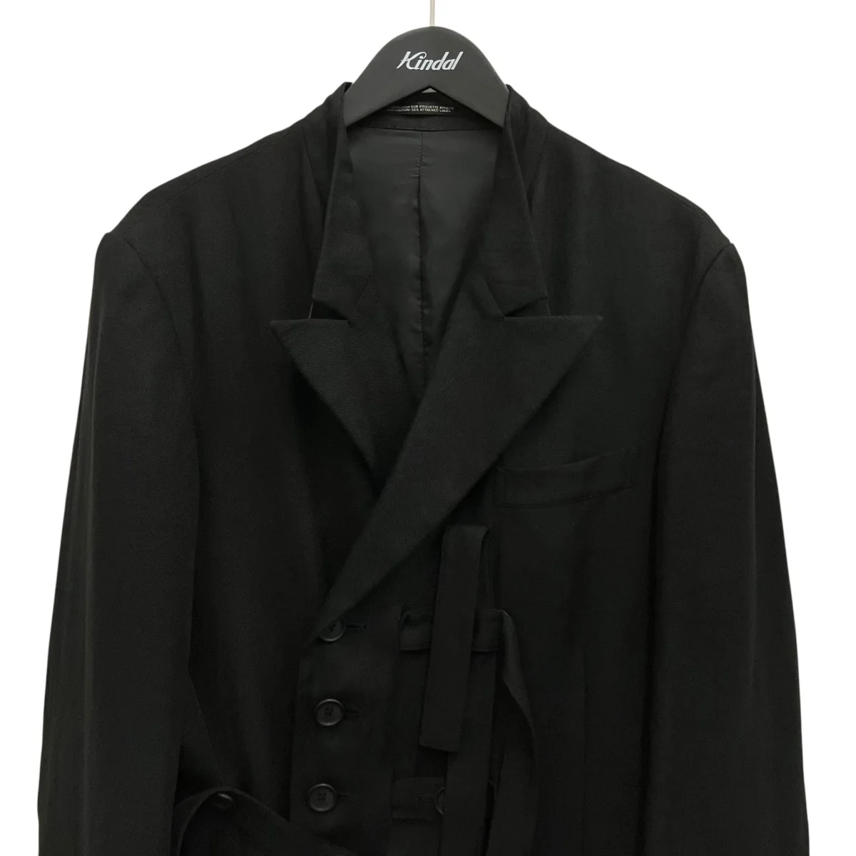 SAMPLE品【TWILL STAND COLLAR BELTED W JACKET】ツイルスタンドカラージャケットJ55-359-1-3 - Image 3