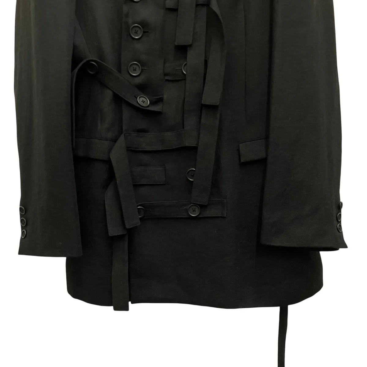 SAMPLE品【TWILL STAND COLLAR BELTED W JACKET】ツイルスタンドカラージャケットJ55-359-1-3 - Image 4