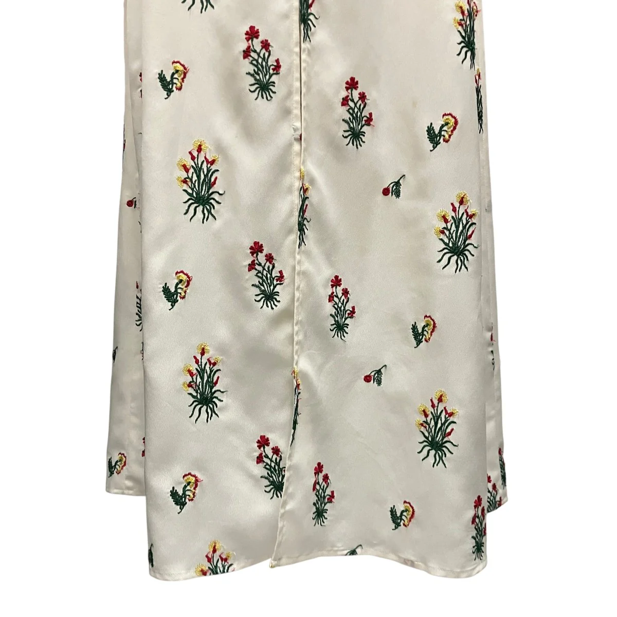 18SS【SILKCOTTON IーLINE DRESS】花刺繍ワンピースMM18SS-DR048 - Image 5