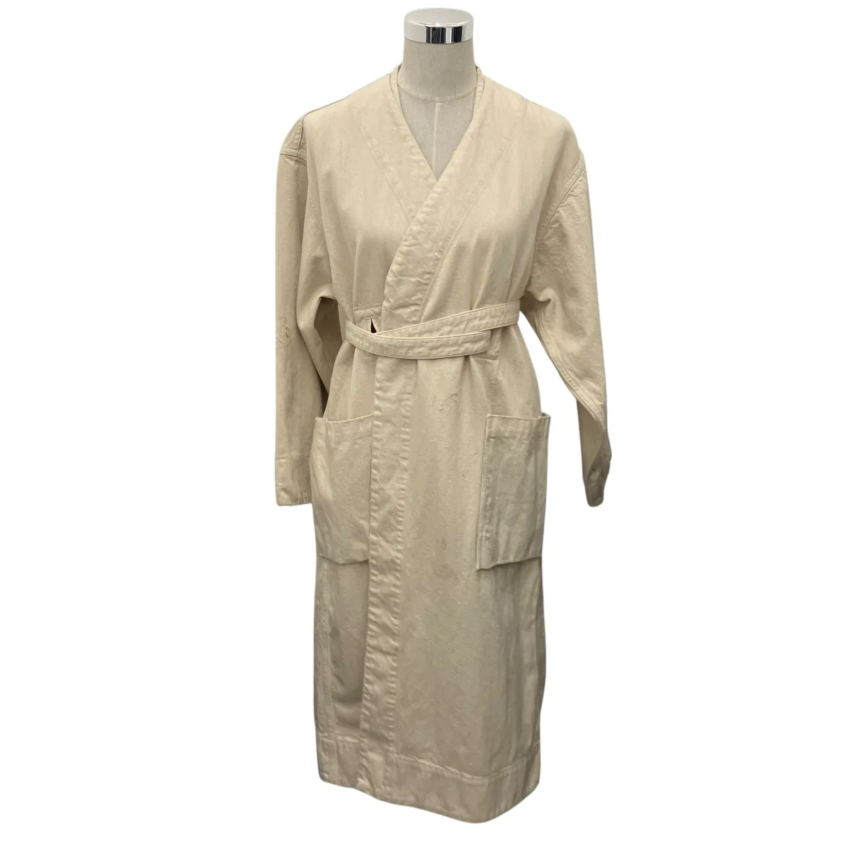 【HOSPITAL WRAP COAT 】ラップコート241WT-JK02 - Image 2