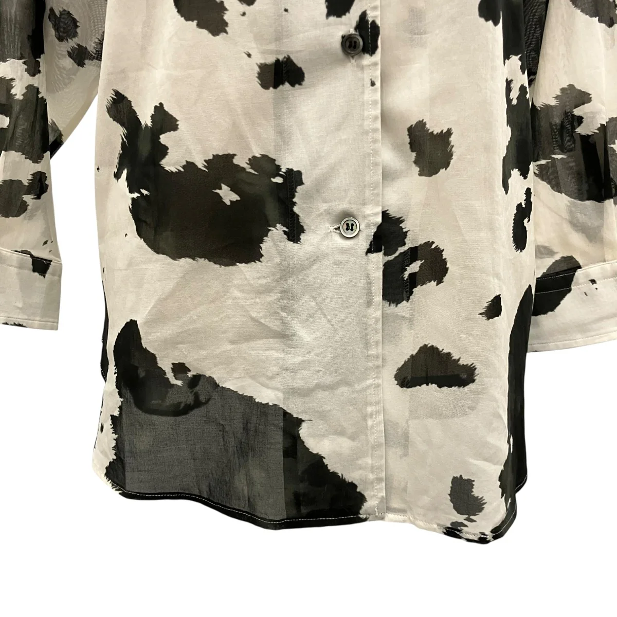 【COW ONE-PIECE COLLAR BLOUSE】コットンブラウス241WT-SH01 - Image 5