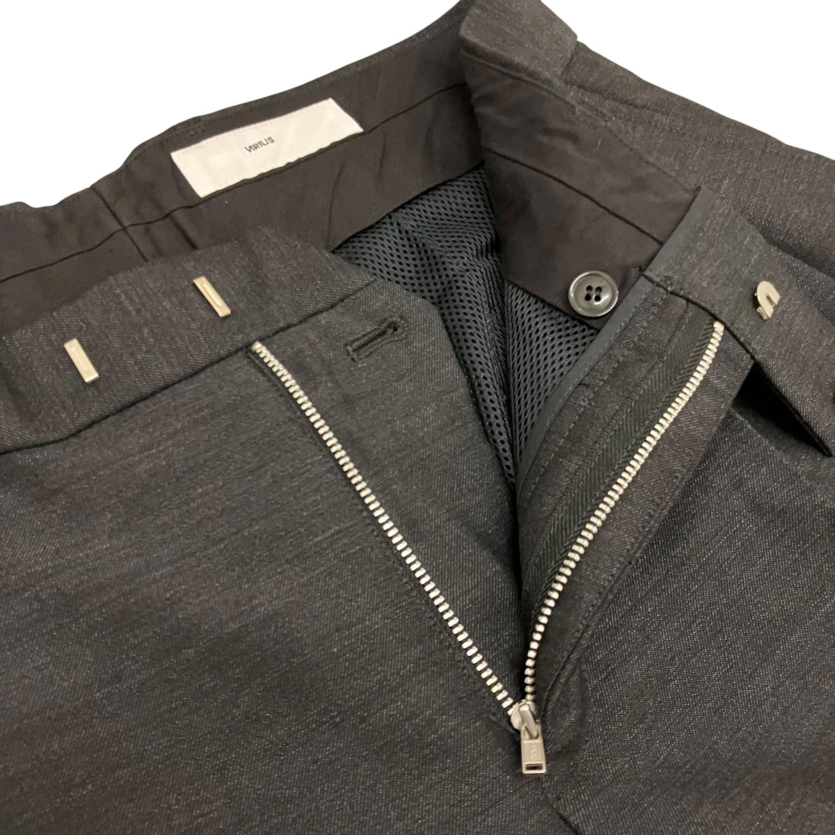 24AW【RIBLINNING SLACKS PANTS】リブライニングスラックスTV42-FF302 - Image 5