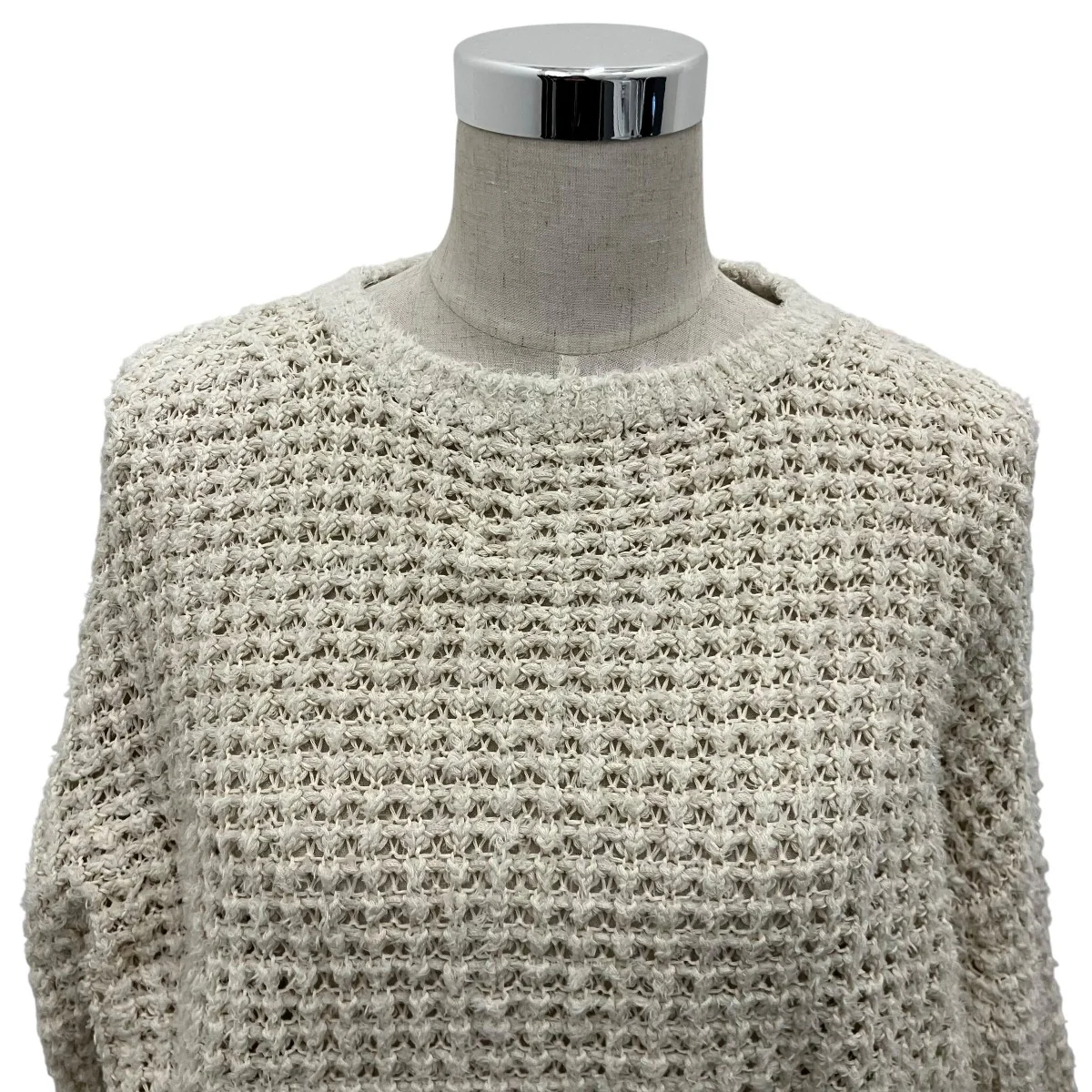 【COTTON SHAGGY CHUNKY WAFFLE−KNIT SWEATER】コットンシャギーチャンキーワッフルニットWHSP-UW102 - Image 4