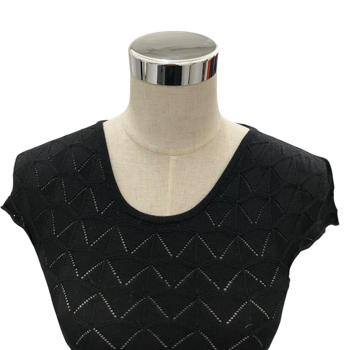 【LACE TOP】レースニットトップ - Image 4
