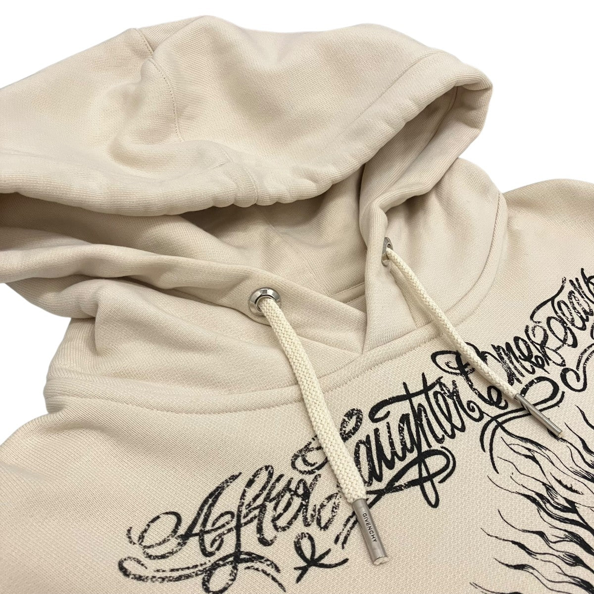 【OVERSIZED PRINTED JERSEY HELL HOODIE】オーバーサイズプリントプルオーバーパーカーBMJ0BF3Y69 - Image 5