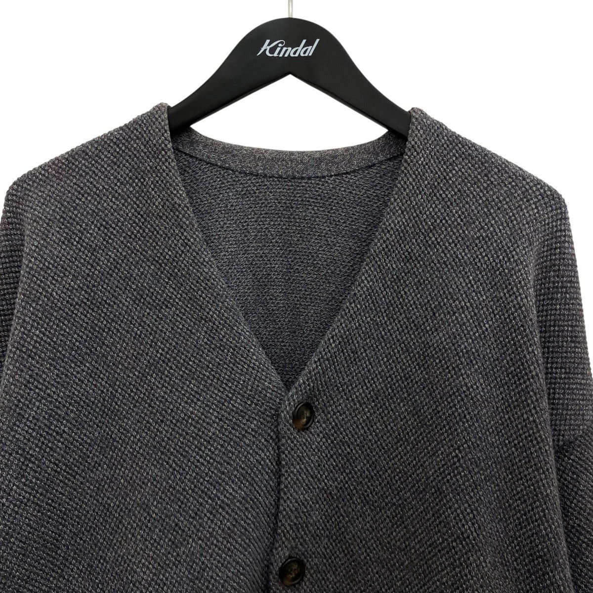 【MOSS STITCH V N CARDIGAN】モスステッチカーディガン2103-002 - Image 3