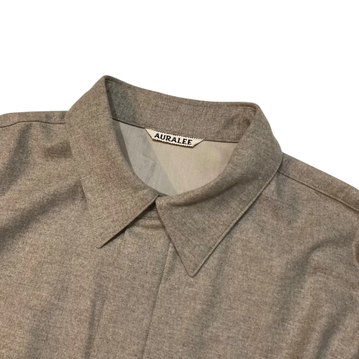 WOOL FULLING FLANNEL CLOTH SHIRTSウール長袖シャツA20AS02CF - Image 3