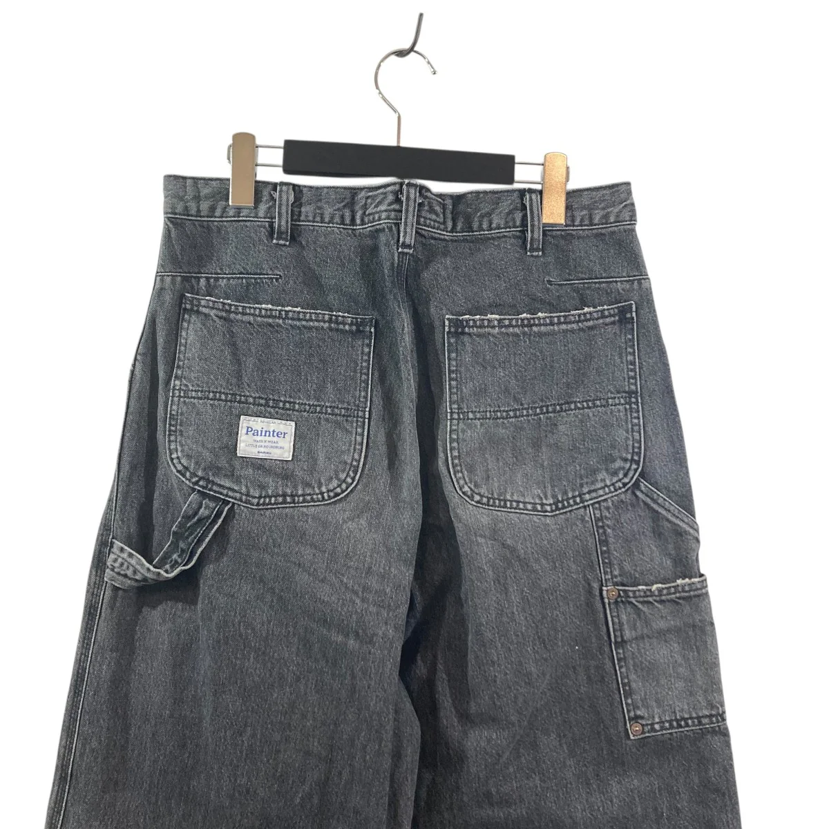25AWVintage Washed Painter Denim Wide Pantsデニムパンツ25AW D15 - Image 5