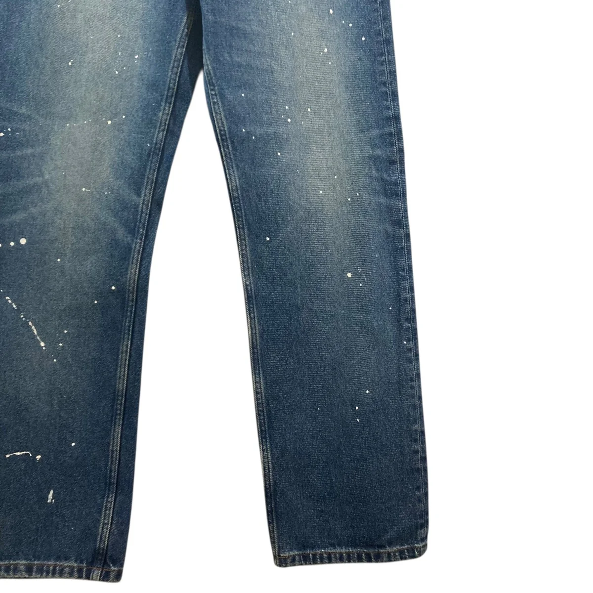 Relaxed H Painter Denim Jeansボタンフライ ペンキ加工 デニムパンツ24253-1-66282 - Image 3