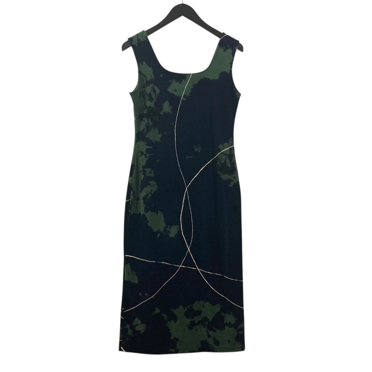 “Kintsugi” Velour Jersey Square Neck Sleeveless Dressノースリーブ・キャミソールワンピースMM24FW-JS071 - Image 4